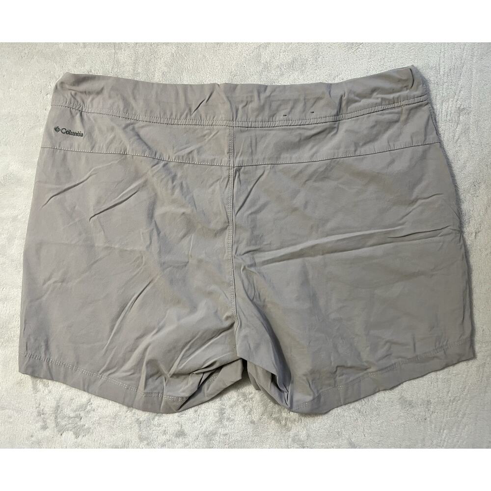 Columbia Omni-Shield Advanced Repellency Gray Womens Size 16 Hiking Short Shorts - Picture 3 of 9